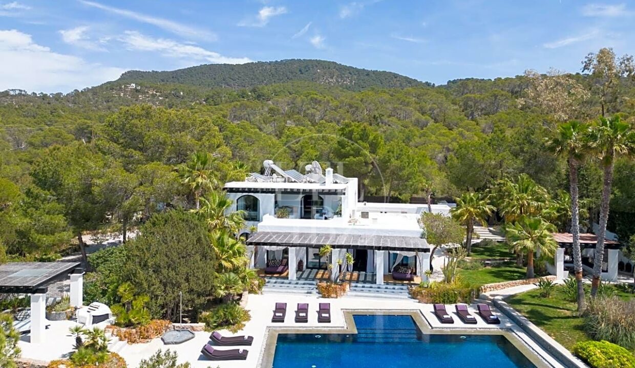 villa with stunning view over es vedra