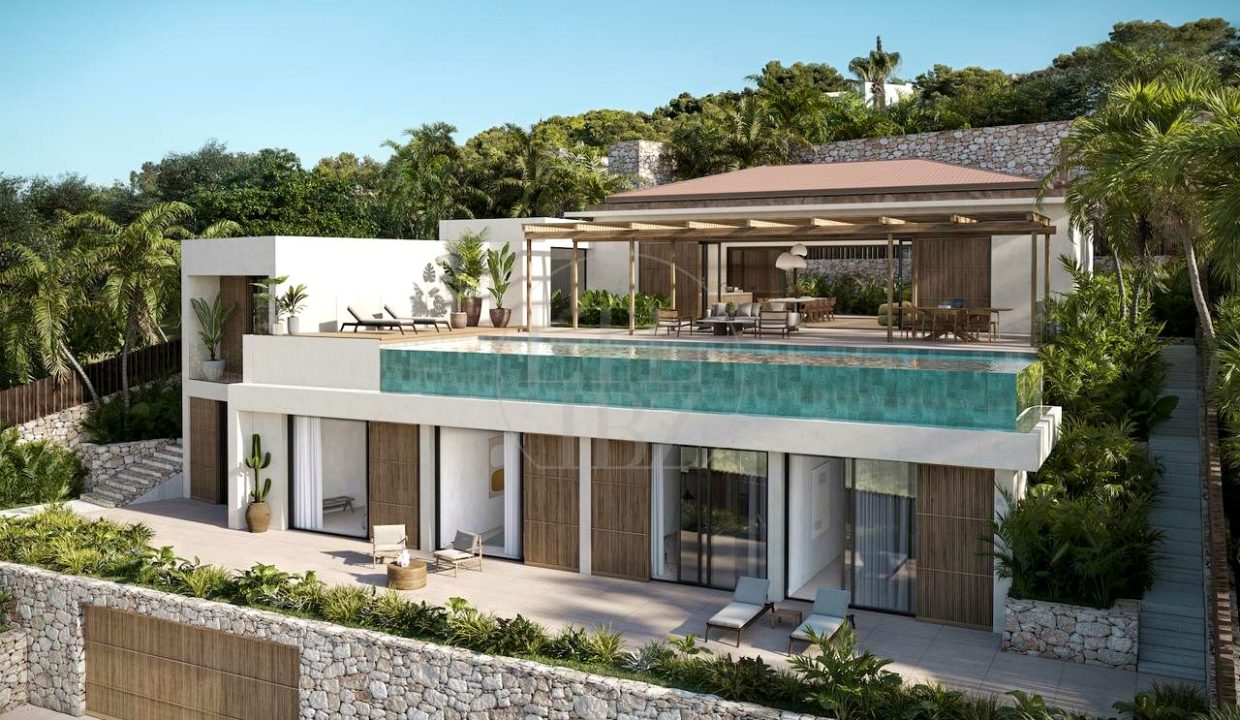 Newly built villas in Cap Martinet