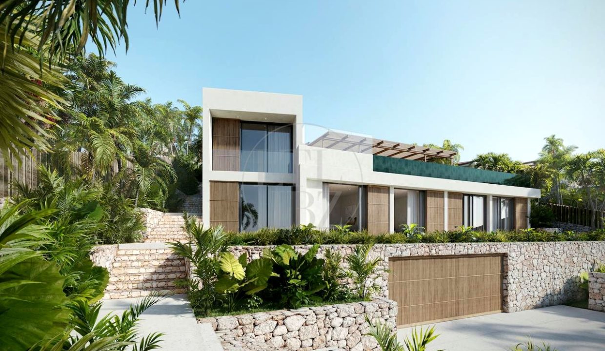 Newly built villas in Cap Martinet